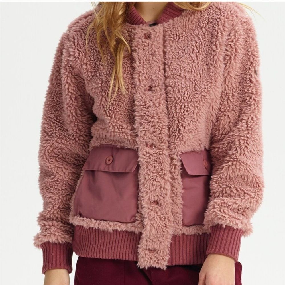 Burton Shawmut‎ Purple Fleece Jacket